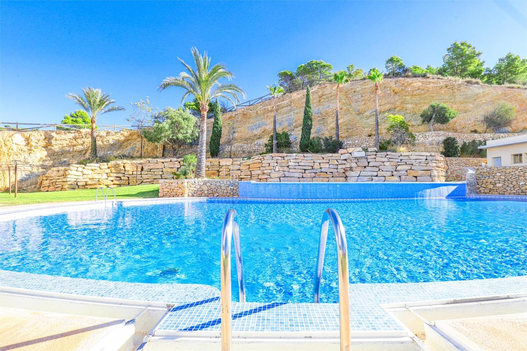 Skyline 18 Terraza Privada Con Impresionantes Vistas Al Mar Apartment Benidorm Luaran gambar